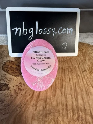 Freesia Cream Glow Soap Bar with Hyaluronic Acid and Vitamin E - Image 1 of 4