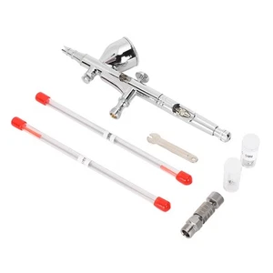 T180T Airbrush Set Paint Art Model Pigment Atomization Double Action Nail - Picture 1 of 9