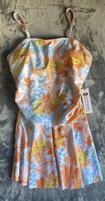 Kate Kasin Swim Suit Top Floral NWT - Image 1 of 4
