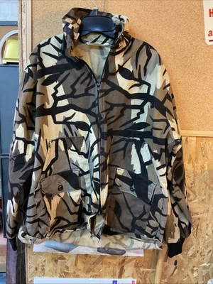 Винтажный хищник камуфляж молнии куртка размер L - Изображение 1 из 4