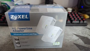 ZyXEL Hd Pair Of Powerline Adapeters PLA4201 V2 500bps 2x - Picture 1 of 3