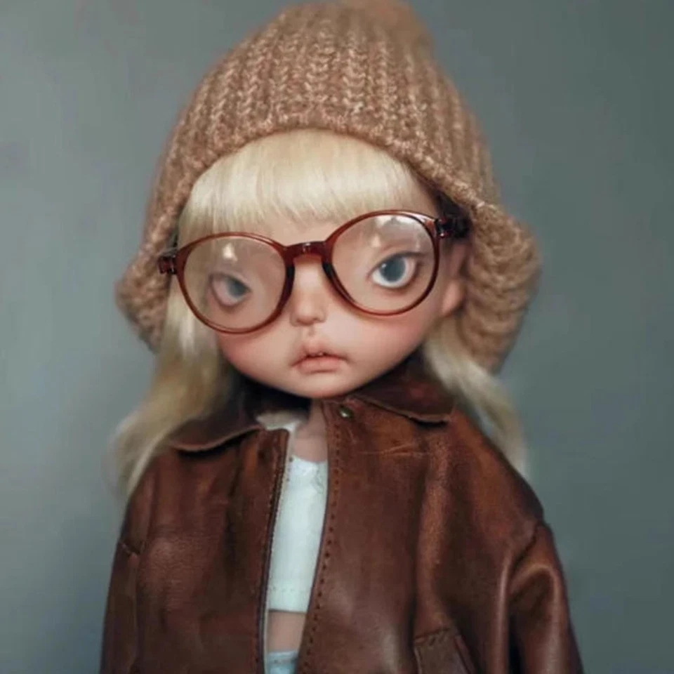 1/6 BJD Resin Ball Joint Nude Doll Fashionable Girl with Eyes Face Makeup Gift - Image 1 of 4