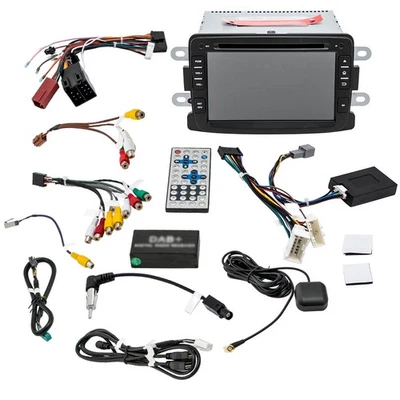 7" Android 10.0 GPS Estéreo OBD for Renault Dacia Duster Logan Sandero Lodgy DVD - Imagen 1 de 4