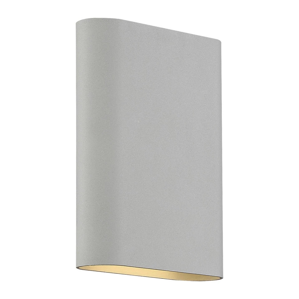 Access Lighting 20408LEDD-SAT-120V Lux 8" Tall LED Wall Sconce - Satin / Frosted - Image 1 of 4