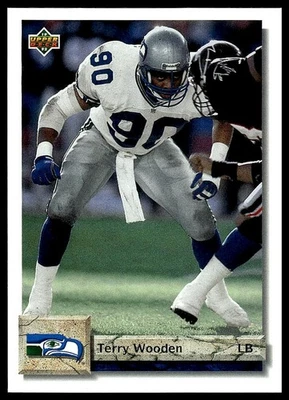 Terry Wooden 1992 Upper Deck #58 - Image 1 of 2