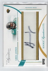 2004 Playoff Prime Signatures #136 Greg Jones AU RC /99 - Picture 1 of 1