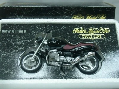 WOW EXTREMELY RARE BMW R 1100 R 1996 Black 1:24 Minichamps-R1100RT/GS/R32 - Image 1 of 2
