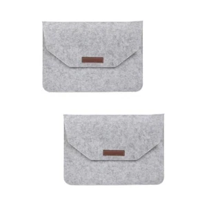 2 Count Notebook-Handtasche Laptoptasche Aus Filz Büchertasche Laptophülle - Bild 1 von 12