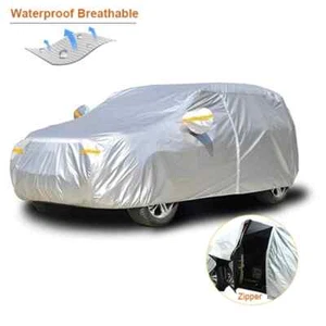 Kayme Impermeable Coche Fundas Exterior Protección Solar Cubierta para Coche Reflector Du... - Imagen 1 de 5