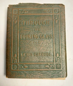 Through The Looking Glass Carroll Little Leather Library Redcroft Miniature Book - Picture 1 of 9