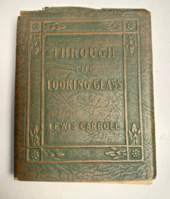 Through The Looking Glass Carroll Little Leather Library Redcroft Miniature Book - Image 1 of 4