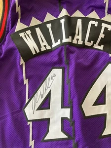 Raptors John Wallace signed Jersey with COA - Picture 1 of 5