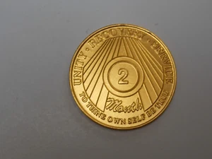 Alcolisti Anonimi - Gettone di Recupero - 2 Mesi - Foto 1 di 2