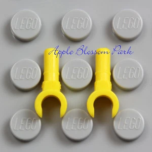 NEW Lot/2 Lego YELLOW MINIFIG HANDS Monster Minifigure Arm Torso Glove Hand Pair - Picture 1 of 1