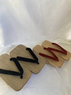 Zapatos antiguos japoneses, GETA, Ledie's para hombre cada artículo Foto 1 de 4