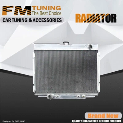 Radiador para Ford Mustang Mercury Cougar 7,0 L V8 3 filas Big Block 1967-1970 AT MT Foto 1 de 4