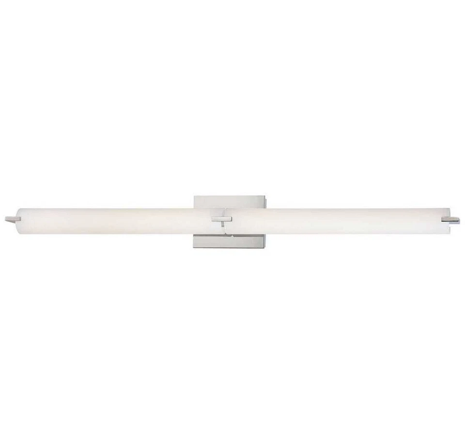 Kovacs P5046-077-L Tube 40" Wide 40w Integrated LED Bath Bar Etched Opal Shade, - Image 1 of 1