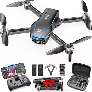 Drones with Camera 4K for Adults Kids, Brushless Motor Mini Drones FPV Foldable - Picture 1 of 6