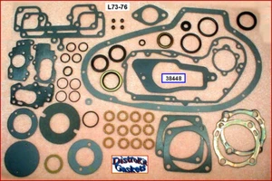 Kit completo de juntas de motor Late 73-76 Harley 1000 Ironhead Sportster (ref 17026-73L) - Imagen 1 de 1