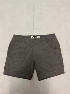 Mountain Khaki Camp Tech Shorts Gray Nylon Size 4x8 (31”x6”) Hiking Outdoor - Picture 1 of 10