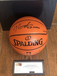 KEVIN DURANT Autographed Spalding "Dub Nation" Basketball PANINI LE 35/135 - Picture 1 of 8