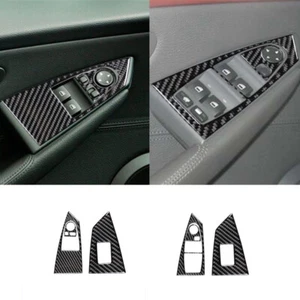 Carbon Fiber Window Lift Switch Interior Trim For BMW 6 650i 645Ci E63 2004-10 - Photo 1 sur 12