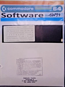 COMMODORE 64/128 -- MAVERICK VER. 5.04 PARAMETER DISK 10-12 (DISK) - Bild 1 von 2