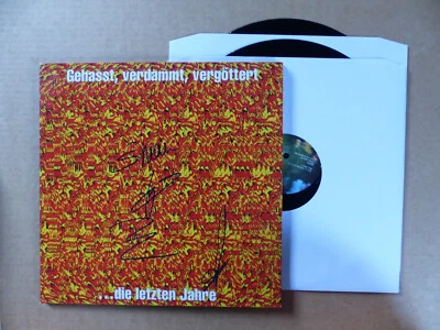 BÖHSE ONKELZ Autogramm signiert "GEHASST, VERDAMMT, VER.." Vinyl Schallplatte LP - Bild 1 von 4