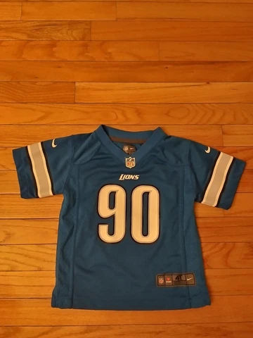 Ndamukong Suh Detroit Lions NFL Players Nike On Field Toddler Jersey Size 4T Cover