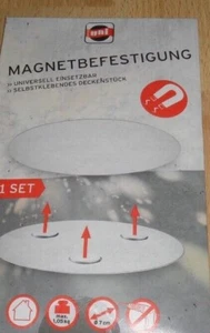 20 Stück Universal Magnethalterung Magnetbefestigung für Rauchmelder,70 mm,NEU! - Bild 1 von 1