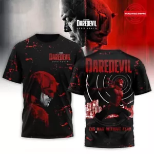 HOT!! 2025 Daredevil The Man Without Fear Shirt For Fans Gift Size S-4XL - Picture 1 of 7