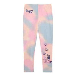 Bluey Girls’ Tie-Dye Graphic Leggings Size XL 14-16 - Picture 1 of 3