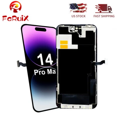 Para iPhone 14 Pro Max A2651 Repuesto Pantalla LCD Pantalla Táctil Digitalizador Foto 1 de 4