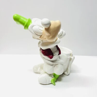 "Estatua jardinera de jardín exterior de 11"" golfista Disney Goofy 1997 vintage 833" Foto 1 de 4