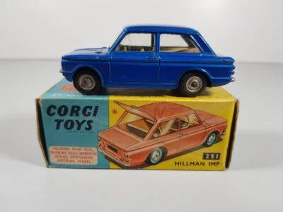 Hillman Imp n.251 Corgi Toys 1/43 Con Scatola - Immagine 1 di 4