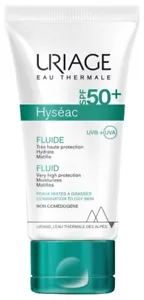 Uriage Hyseac SPF 50+ Fluid 50 ml combination to oily skins Sun protection  - Picture 1 of 1