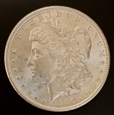 1900 O Morgan Silver Dollar MS +++ Choice Gem Bright Luster Better Date Cover