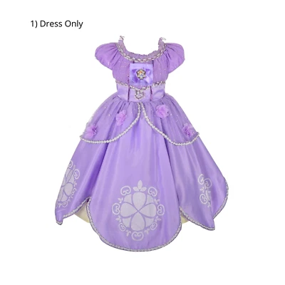 Vestido para princesitas Sofía el primer cumpleaños inspirado en Disney Foto 1 de 4