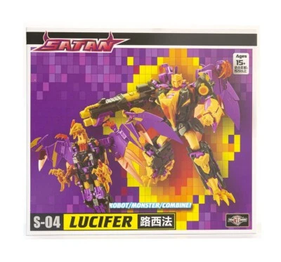 New Transform Robot TFC toys Satan S-04 Lucifer Cutthroat figure Toy in stock - Image 1 of 4