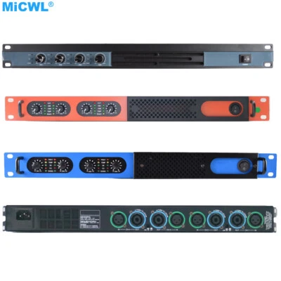 MiCWL Advanced 4 Channel Digital Power Amplifier Stage Home Karaoke 5200W PEAK  - Image 1 of 4