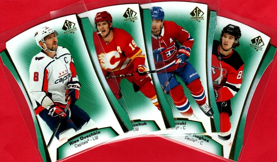 2021-22 SP AUTHENTIC DIE CUTS GREEN OVECHKIN SUZUKI COMPLETE YOUR SET - Image 1 of 1