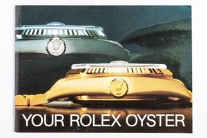 Vintage Collectible 1988 "Your Rolex Oyster" Booklet 579.32 out of Estate! - Picture 1 of 3