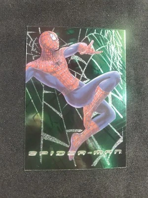 Spider-Man The Movie 2002 Topps Marvel Web Tech Foil F3 NM See Detailed Pics  - Image 1 of 4