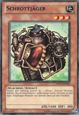YuGiOh Schrottjäger DREV-DE022 Rare Excellent unl. - Bild 1 von 2