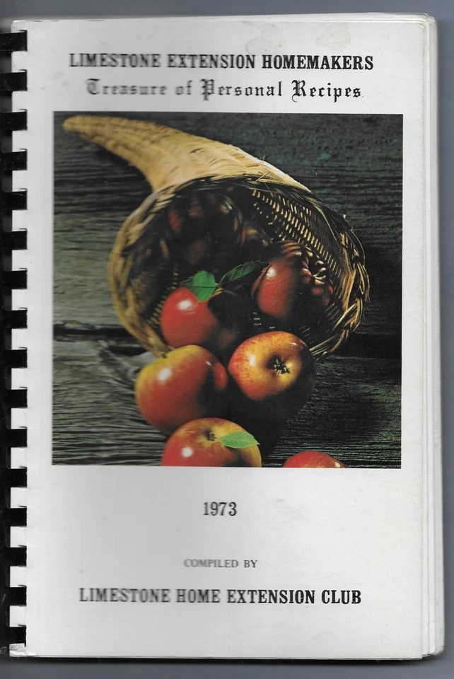 Libro de cocina vintage Maine 1973 extensión club piedra caliza Maine 146 páginas MUY LIMPIO Foto 1 de 1