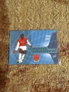 Thierry Henry 2000-2001 Futera FX Football Soccer card Sharp Shooter Arsenal #23 - Picture 1 of 2