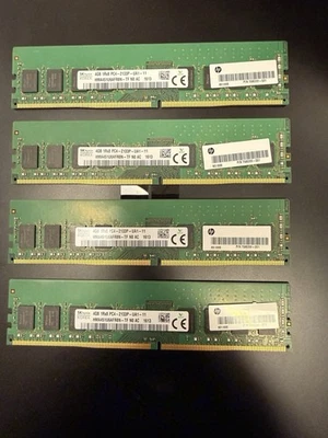 SK Hynix 16 GB (4x4) 1Rx8 PC4-2133P-UA1-11 - HP - Memoria de escritorio Foto 1 de 2