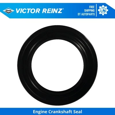 For 1983-1990 Volvo 760 2.8L V6 Engine Crankshaft Seal Front Victor Reinz 1984 - Image 1 of 2