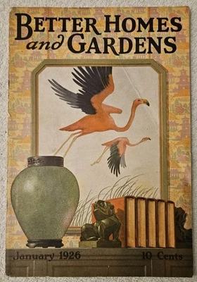 1926 Jan Better Homes & Gardens Deco Flamingo от Ellis Parker Butler, рецепты - Изображение 1 из 2