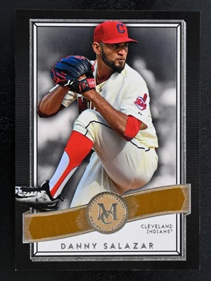 2016 Topps Museum Collection #92 Danny Salazar Copper Cleveland Indians Foto 1 de 2